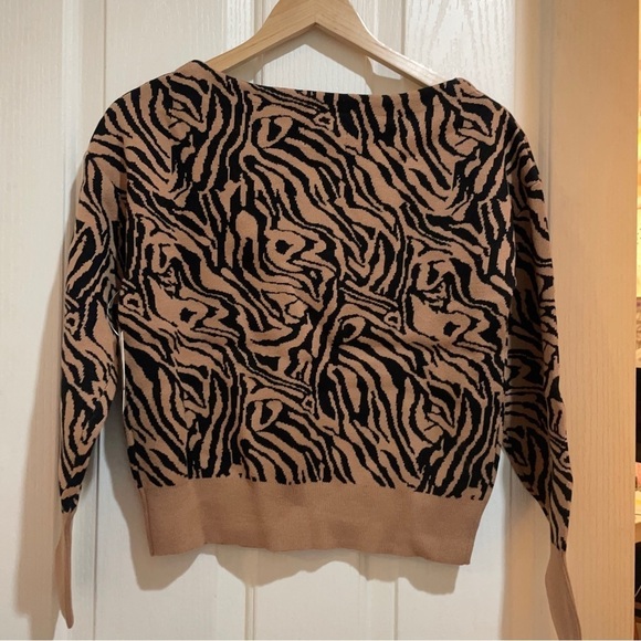 ANTHROPOLOGIE Maeve Boat Neck Sweater Pullover oversized jumper size XXS NET NEW - Picture 6 of 7